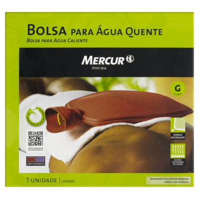 Bolsa Água Quente Mercur 2Litrosg Bc0014-Bo