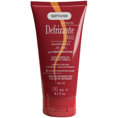 Defrizante Softhair 240mL Vinho