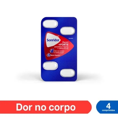 Sonridor rapid forte, 500+65mg 4cpr
