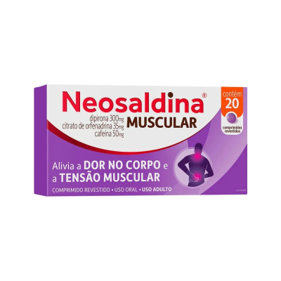 Neosaldina Muscular 20 Comprimidos