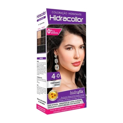 Tintura Hidracollor 4.0 Castanho Médio