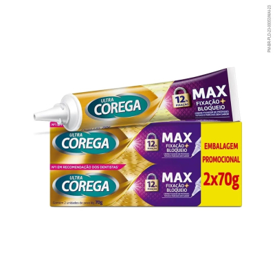 Corega Ultra 70g Creme Sem Sabor