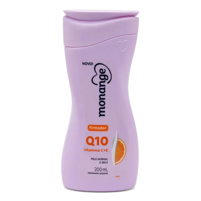 Leite Hid Monange Q10 200mL Firmadora Normal/Seca