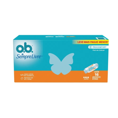 Absorvente OB Procomfort 16 Unidades Super