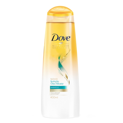 Shampoo Dove 400mL Nutrição Óleo Micelar