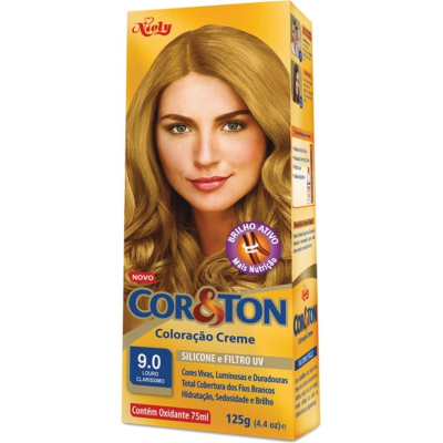 Tintura Cor e Ton 9.0 Louro Claríssimo
