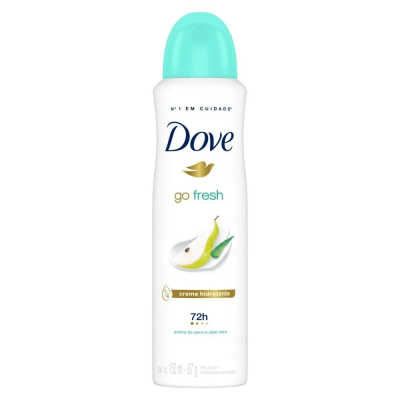 Desodorante Dove Aerosol 150mL Go Fresh Pera/Aloe Vera