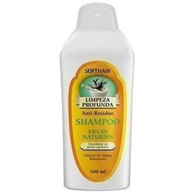 Shampoo Softhair 500mL Limpeza Profunda