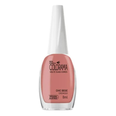 Esmalte Colorama Cremoso 8mL Chic Pele