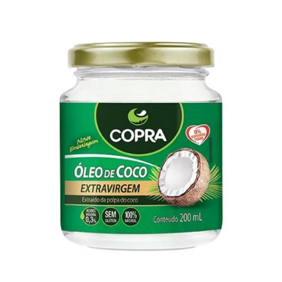 Óleo de Coco 200mL Extravirgem