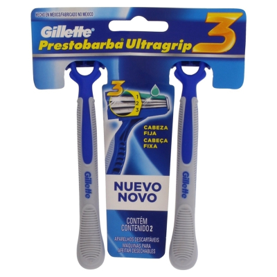 Aparelho de Barbear Ultragrip3 2 Unidades