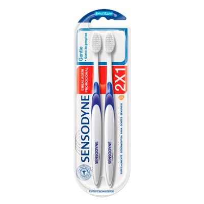 Escova Dental Sensodyne 2 Unidades Gentle Ext Macia