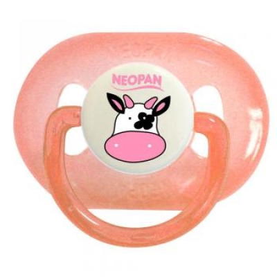 Chupeta Neopan Decor 2 1 Unidade Conv Silicone Rosa 4122
