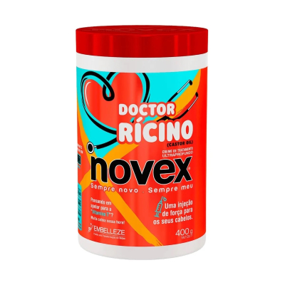 Novex Creme de Tratamento 400g Doctor Rícino