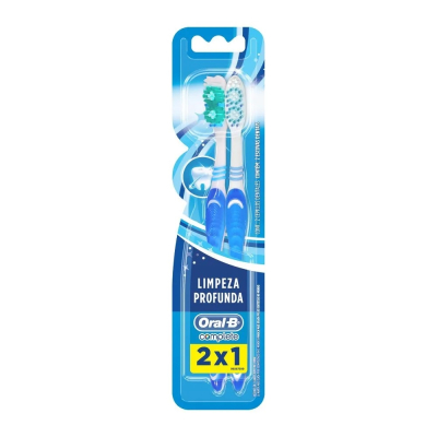 Escova Dental Oral B Complete 2 Unidades 40 Macia