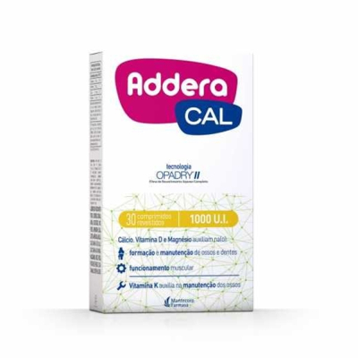 Addera Cal 1.000UI 30 Comprimidos Frasco