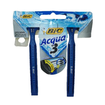 Aparelho de Barbear Bic3 2 Unidades Acqua