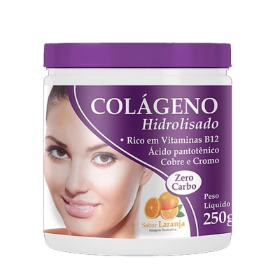 Colágeno Hidrolisado HL Laranja 250g