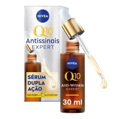 Serum nivea q10 antissinais, expert dupla acao 30ml