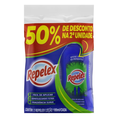 Repelex Loção 2X100mL