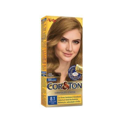 Tintura Cor e Ton 8.1 Louro Cinza Claro
