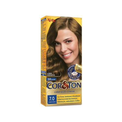 Tintura Cor e Ton 7.0 Louro Médio