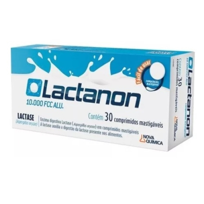 Lactanon 10.000 30 Tabletes Dispersíveis