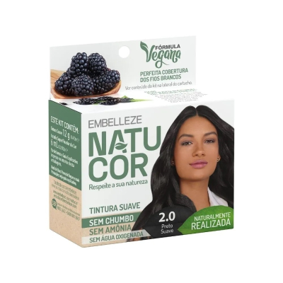Tintura Natucor 2.0 Preto Suave