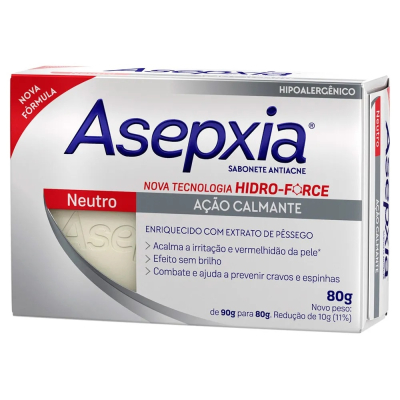 Asepxia Sabonete Neutro 90g