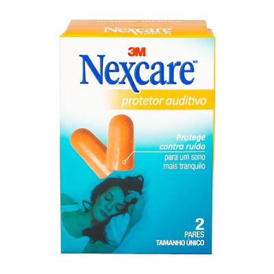 Protetor Auditivo Nexcare 2 Pares