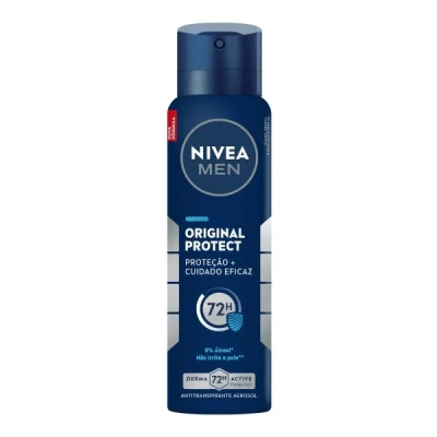 Desodorante Nivea Aerosol Men 150mL Original Prot