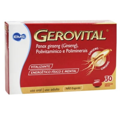 Gerovital 30 Cápsulas