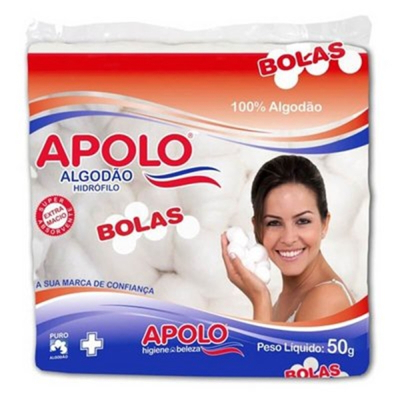 Algodão Apolo 50g Bola