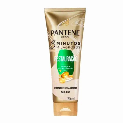 Condicionador Pantene 3 Min 170mL Restauração