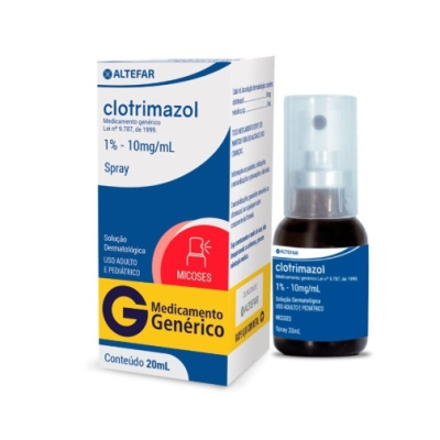 Clotrimazol 1% Spray 20mL