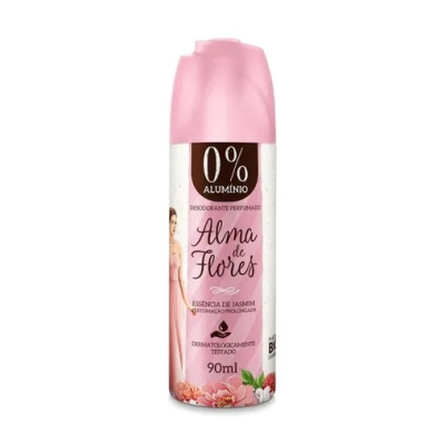 Desodorante Alma de Flores 90mL Jasmim