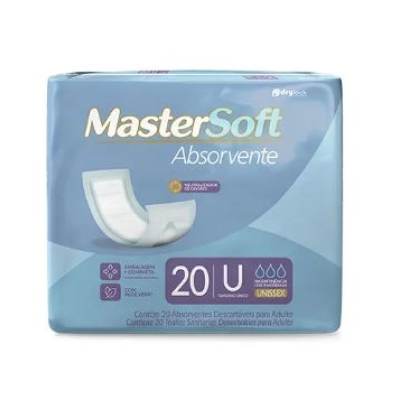 Absorvente Geriátrico Dry MasterSoft 20 Unidades