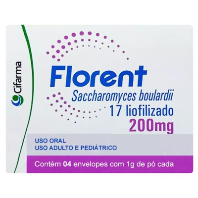 Florent 200mg 4 Sachês