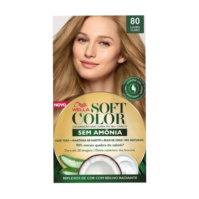 Tintura Soft Color 80 Louro Claro