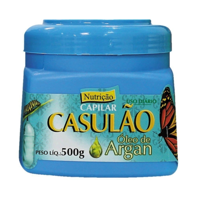 Casulao Bicho da Seda 500g Óleo de Argan