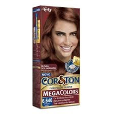 Tintura Cor e Ton Megacolors 6.646 Vermelho Cereja