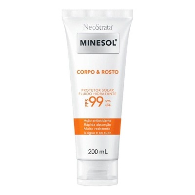 Minesol Rosto/Corporal FPS99 200mL Antiox