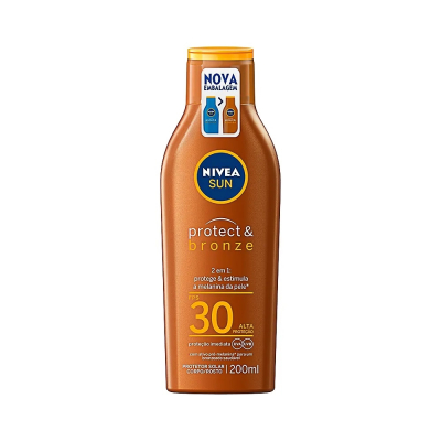 Nivea Sun FPS30 Prot/Bronz 200mL