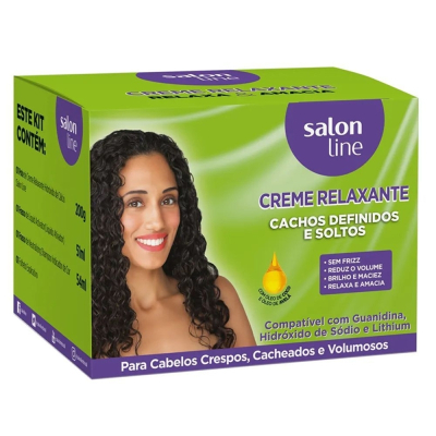 Creme Relax Salon Line 218g Definidos/Soltos