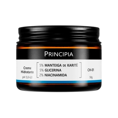Creme hidratante ch-01, karite+glicerina+niacinamida 50g