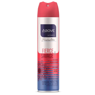Desodorante Above Aerosol Women 150mL Person Fierce Savage