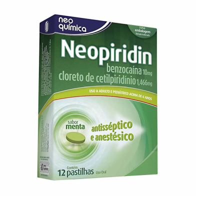 Neopiridin 12 Pastilhas