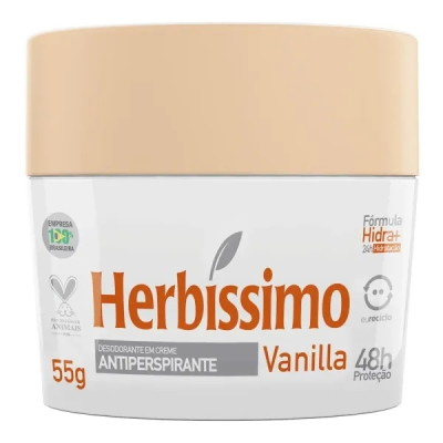 Desodorante Herbissimo Creme 55g Vanilla
