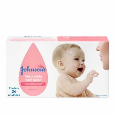 Absorvente Seios Johnson's 24 Unidades