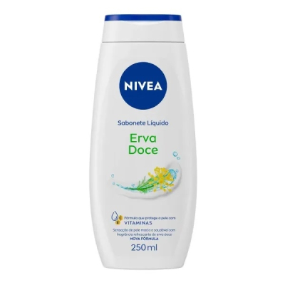 Sabonete Líquido Nivea 250mL Erva Doce